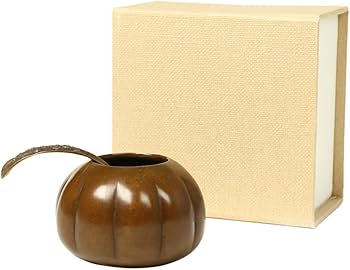 Amazon.co.jp: 書道用具 水盂 筆洗 水滴 水壺 時代物 純銅製 置物 書道